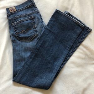 Vintage Red Engine jeans